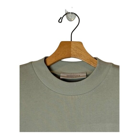 Fear Of God Essentials Shirt Women Small Seafoam Green‎ Crew Neck Tee Streetwear - Picture 4 of 10
